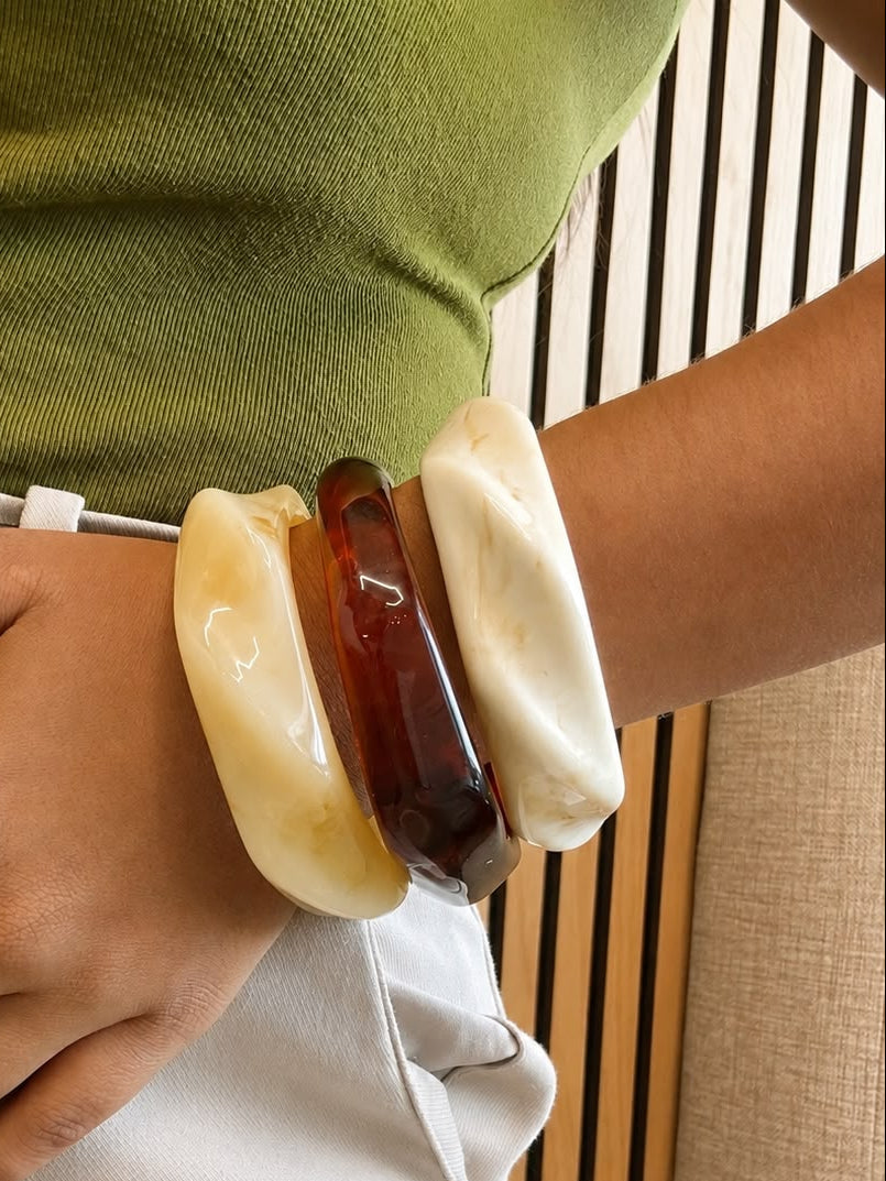 Pulseras Esmeralda (Set)